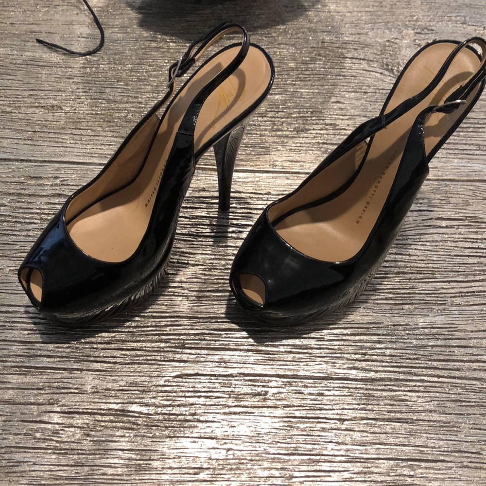 Giuseppe Zanotti high heel platform shoes.